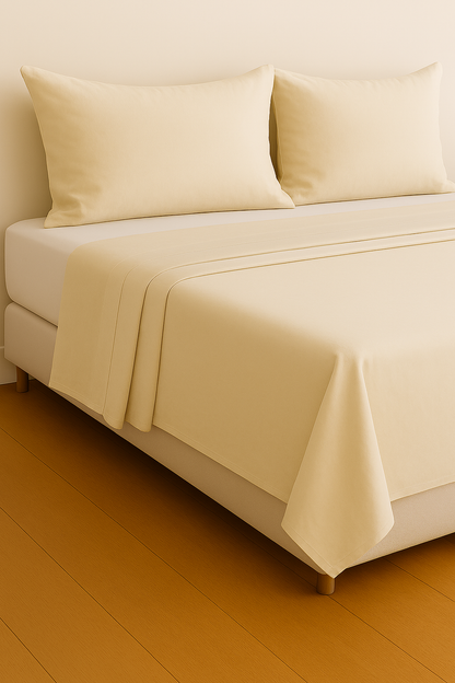 200 Thread Count Flat Sheet All Sizes 11 Colours