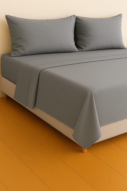 200 Thread Count Flat Sheet All Sizes 11 Colours