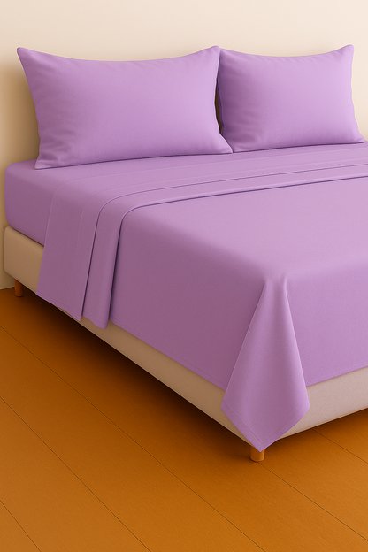 200 Thread Count Flat Sheet All Sizes 11 Colours