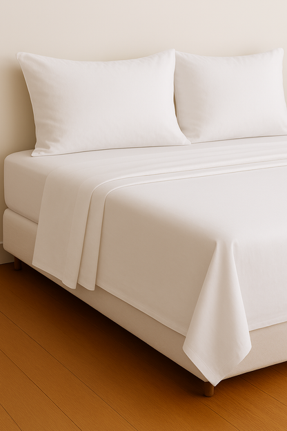 200 Thread Count Flat Sheet All Sizes 11 Colours