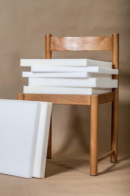 White Dense Upholstery Foam Premium Quality 3 Sizes