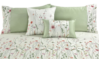 Arabella Embroidered Bedding Duvet Set Whole Set Inc Bedspread