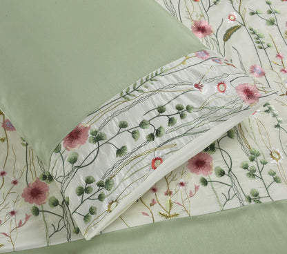 Arabella Embroidered Bedding Duvet Set Whole Set Inc Bedspread