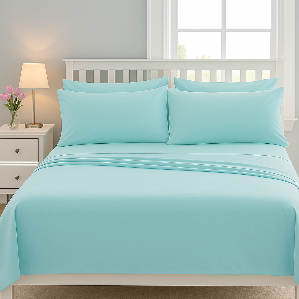 Luxury Percale 180 Thread Count Duvet Set 14 Colours