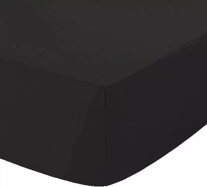 200 Thread Count Fitted Sheet 25 cm 11 Colours