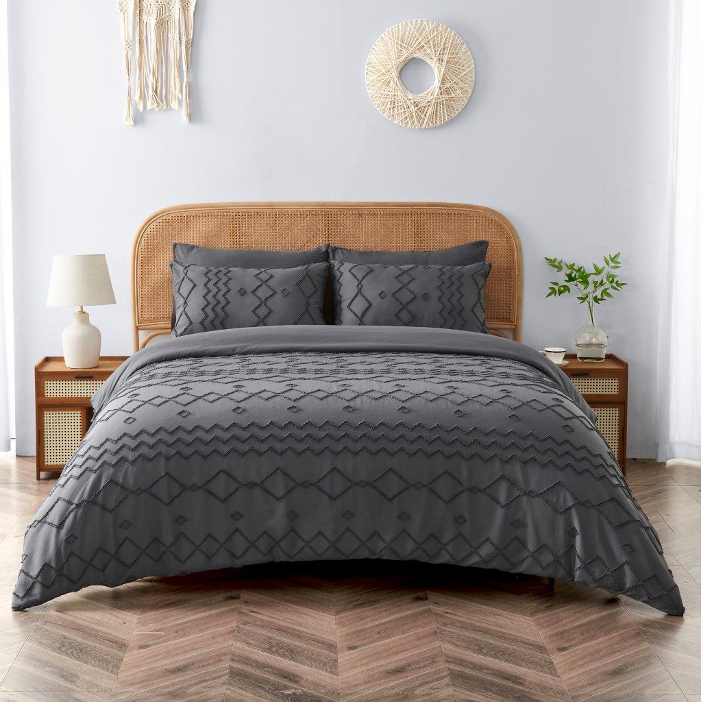 Clark Signature Microfibre Duvet Set 3 Colours