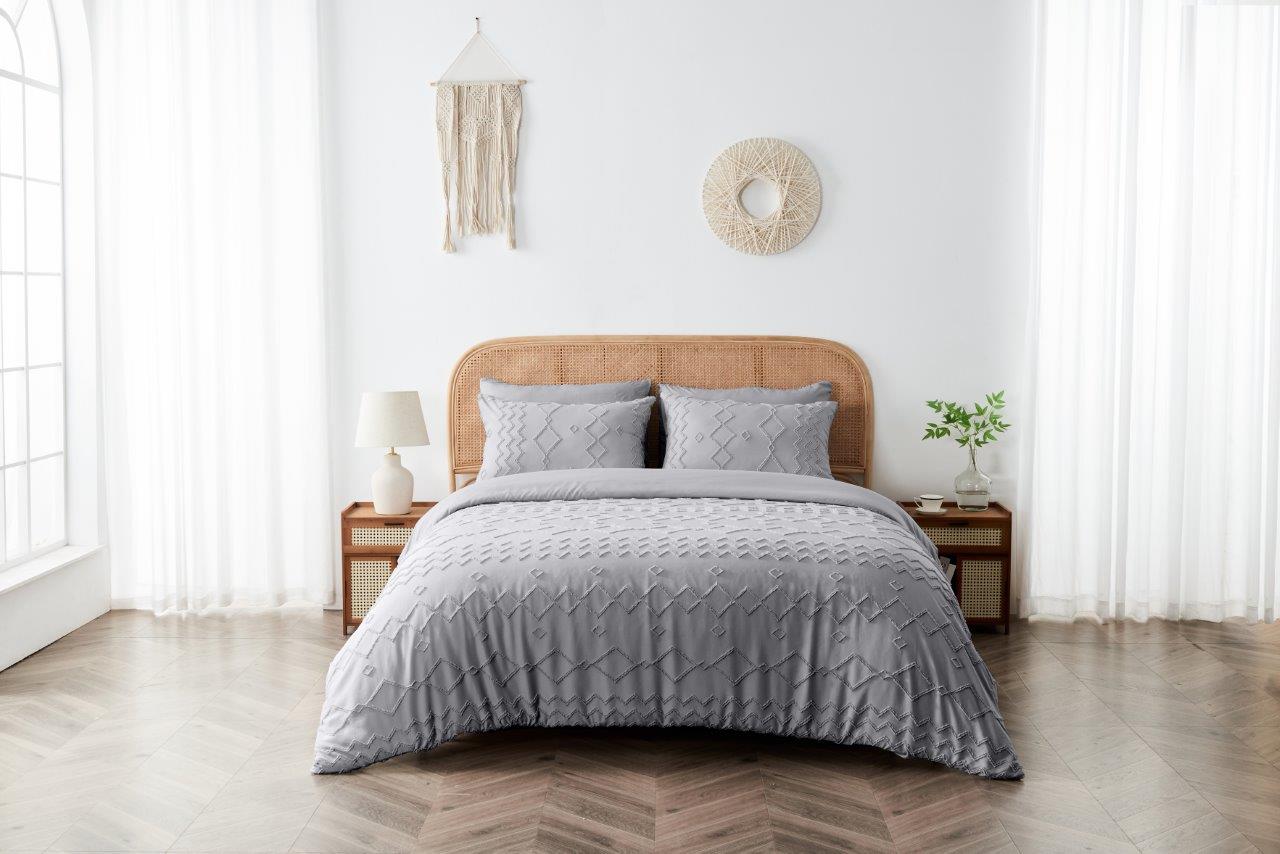 Clark Signature Microfibre Duvet Set 3 Colours