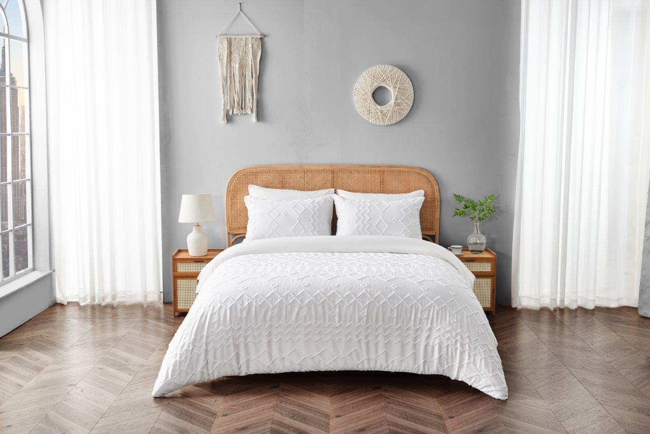 Clark Signature Microfibre Duvet Set 3 Colours