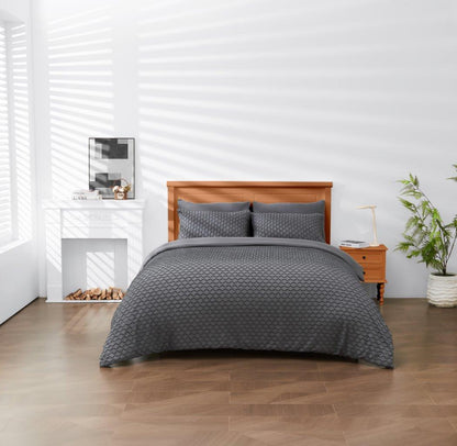 Delano Signature Microfibre Duvet Set 3 Colours