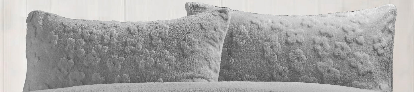 Teddy Fleece Daisy Duvet Set 3 Colours