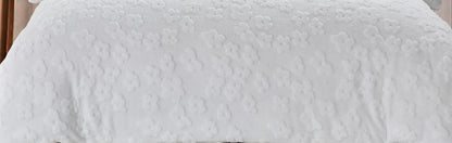 Teddy Fleece Daisy Duvet Set 3 Colours