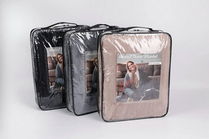 Ultra Soft Electric Heated Throw Blanket with Adjustable Heat Settings 3 Colours