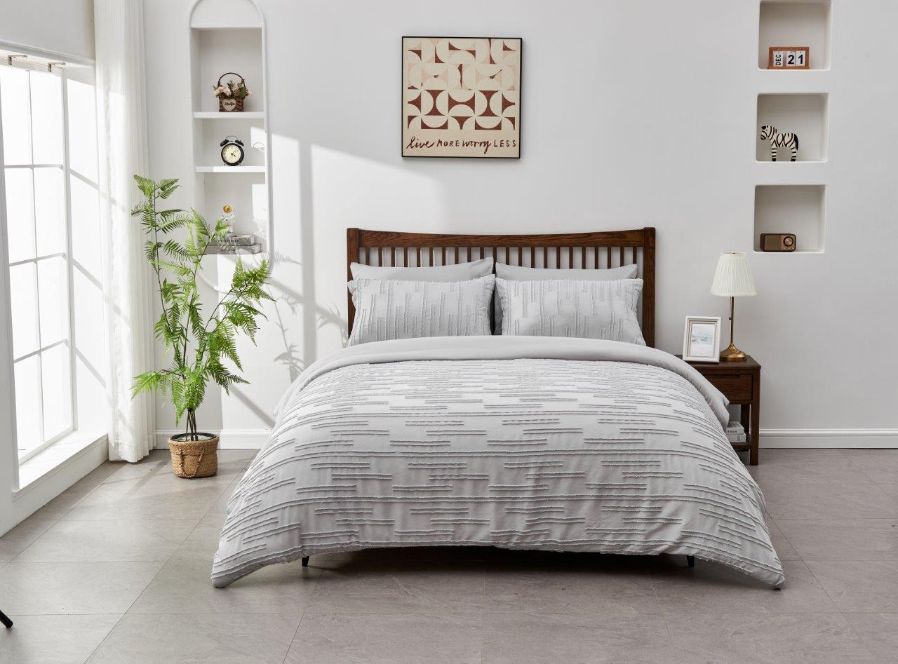 Quincy Signature Microfibre Duvet Set 3 Colours