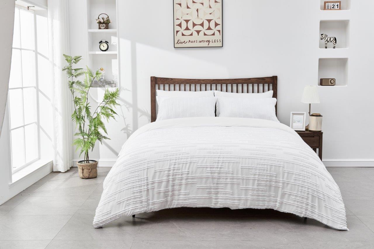 Quincy Signature Microfibre Duvet Set 3 Colours