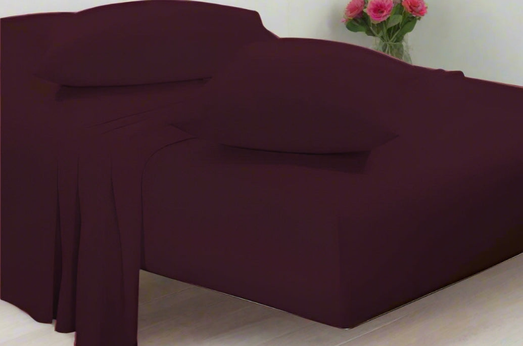 Easy Care Plain Percale Sheet Set 22 Colours