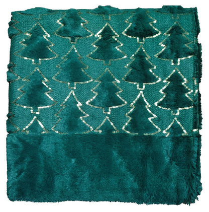 Teddy Xmas Tree Soft Duvet Set 3 Colours