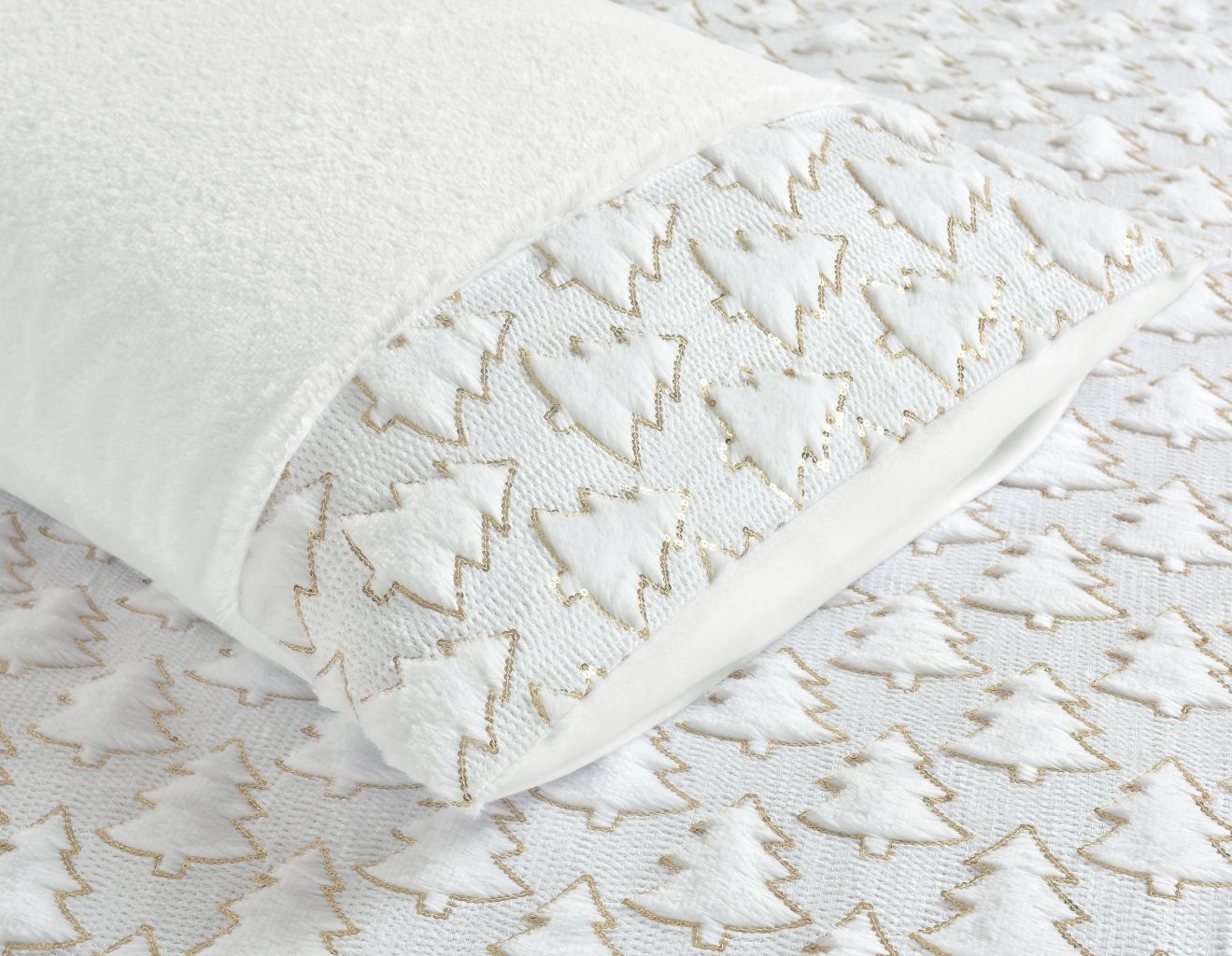 Teddy Xmas Tree Soft Duvet Set 3 Colours