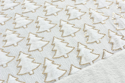 Teddy Xmas Tree Soft Duvet Set 3 Colours