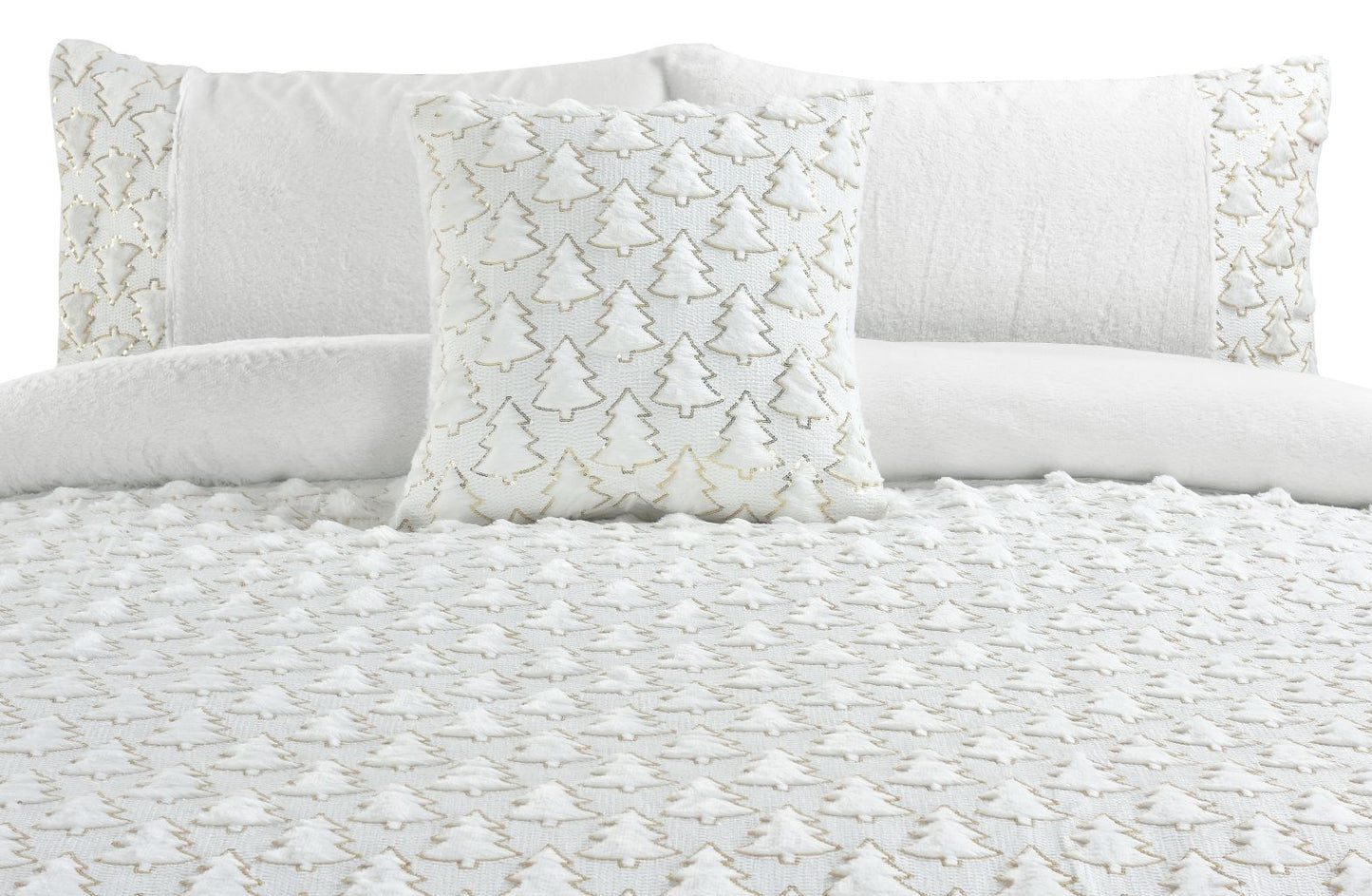 Teddy Xmas Tree Soft Duvet Set 3 Colours