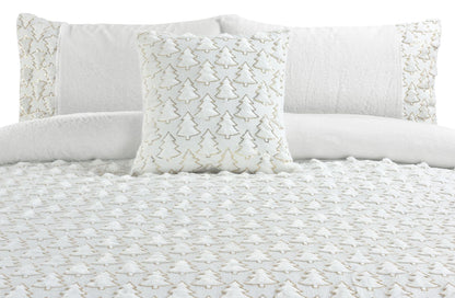 Teddy Xmas Tree Soft Duvet Set 3 Colours