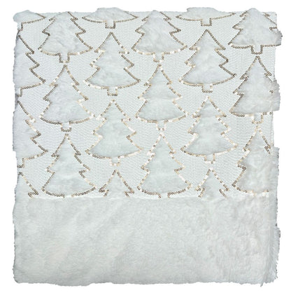 Teddy Xmas Tree Soft Duvet Set 3 Colours