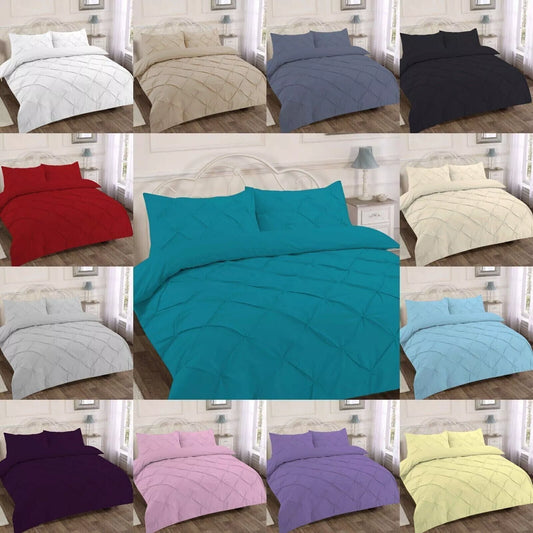 Alexander Pintuck Duvet Cover Set 5 Colours