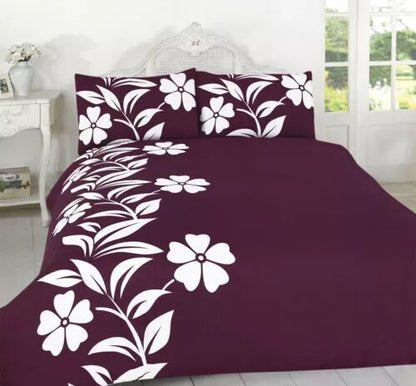 PolyCotton Duvet Cover Set Bedding Set Quilt Cover with Pillowcase
