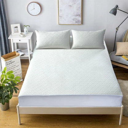 Bamboo Extra Deep Quilted Waterproof Mattress Protector Moisture-Wicking Bed Cover