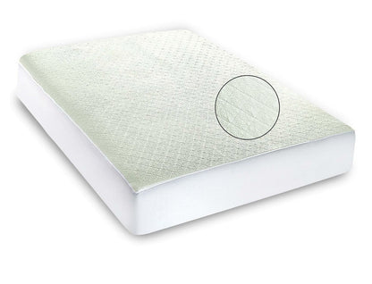 Bamboo Extra Deep Quilted Waterproof Mattress Protector Moisture-Wicking Bed Cover