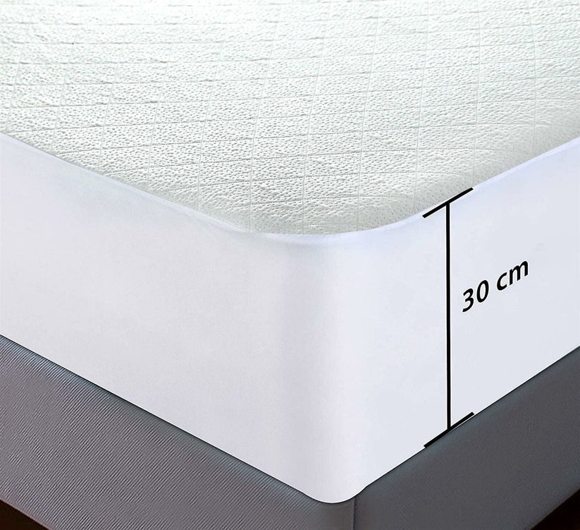 Bamboo Extra Deep Quilted Waterproof Mattress Protector Moisture-Wicking Bed Cover