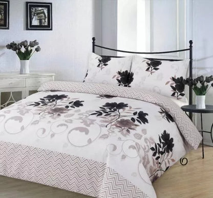 PolyCotton Duvet Cover Set Bedding Set Quilt Cover with Pillowcase
