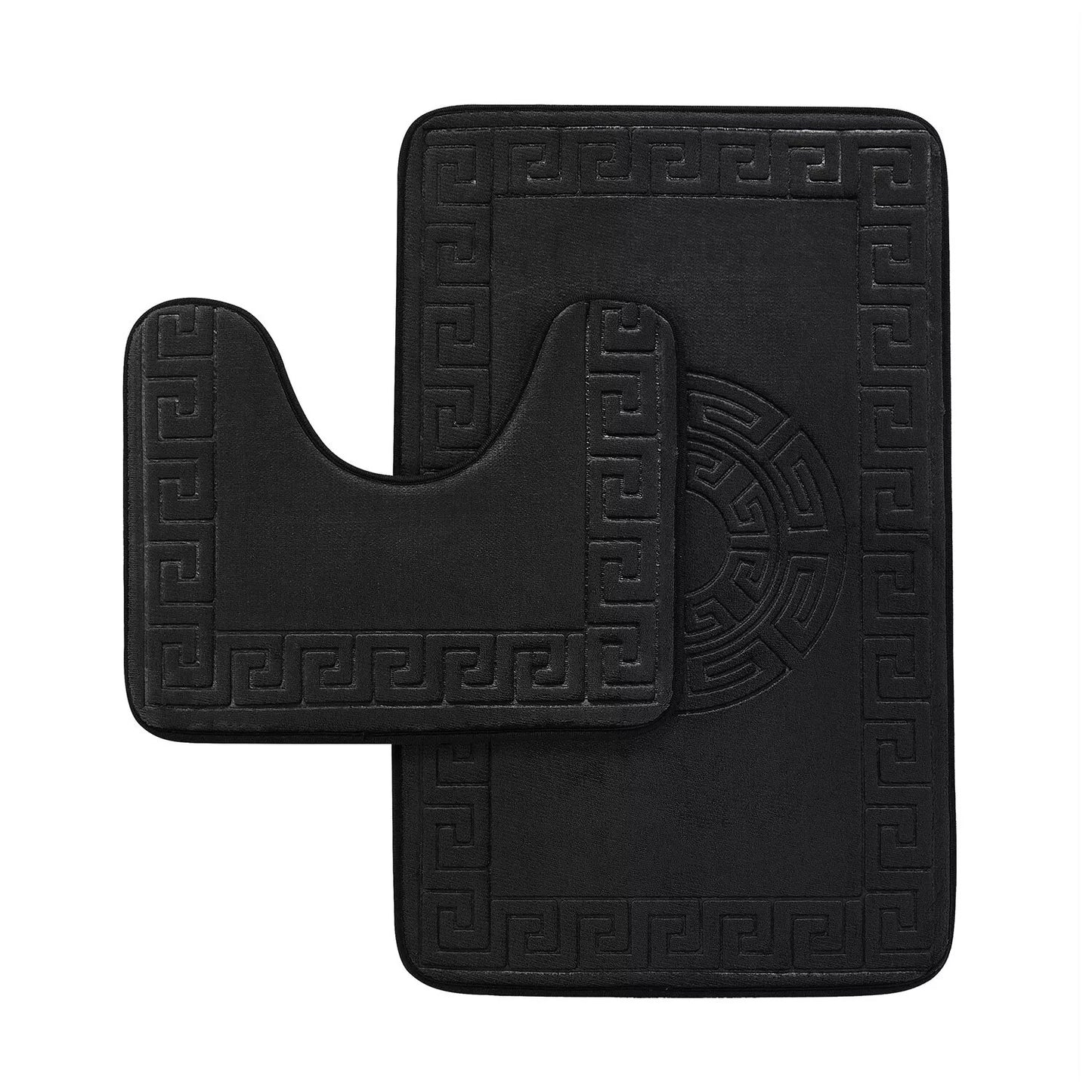 Greek Bath Mat Pedestal Set