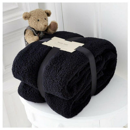Teddy Throw 2 Sizes 14 Colours