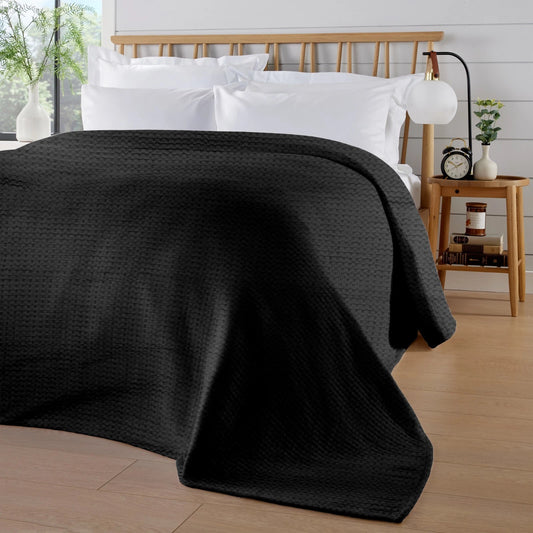 Cotton Florian Throw Checked Throw 5 Colours