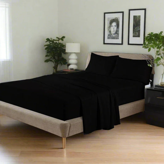 Flannelette 100% Soft Brushed Cotton Extra Deep Fitted Sheet 16" (40cm) 10 Colours