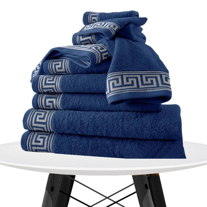 Greek Embroidered Towel Bale Set 6 Colours