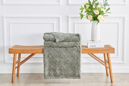 Marty Jacquard Throw