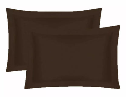 200 Thread Count Egyptian Cotton Pillowcases Oxford - Housewife 11 Colours