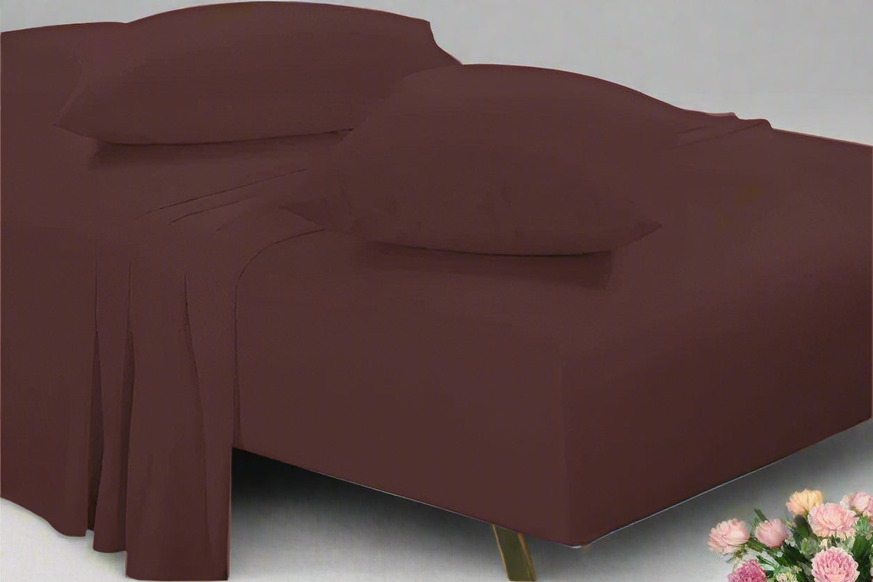 Easy Care Plain Percale Sheet Set 22 Colours