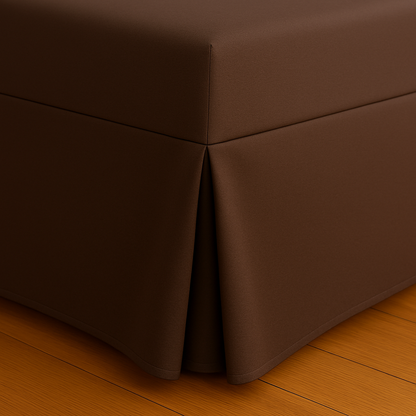 200 Thread Count Pleated Valance Fitted Sheet All Sizes 11 Colours