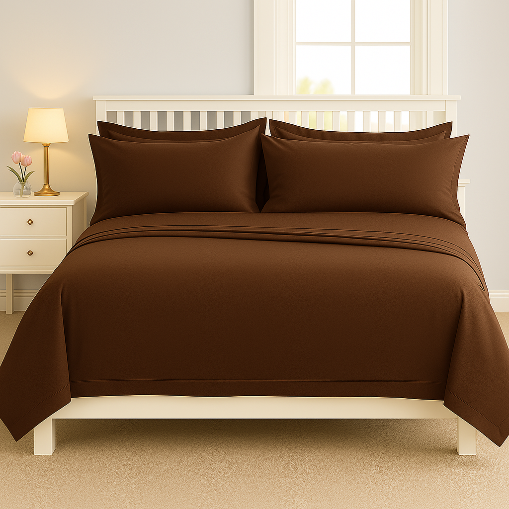 Luxury Percale 180 Thread Count Duvet Set 14 Colours