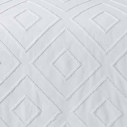 Como Tufted Duvet Cover Set with Pillowcases