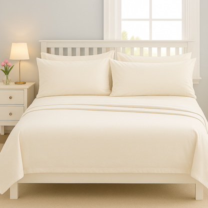 Luxury Percale 180 Thread Count Duvet Set 14 Colours