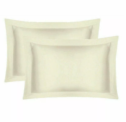 200 Thread Count Egyptian Cotton Pillowcases Oxford - Housewife 11 Colours