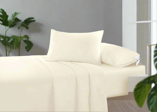 Ultra Soft Fitted Sheet 25 cm (10") Depth 6 Sizes 8 Colour