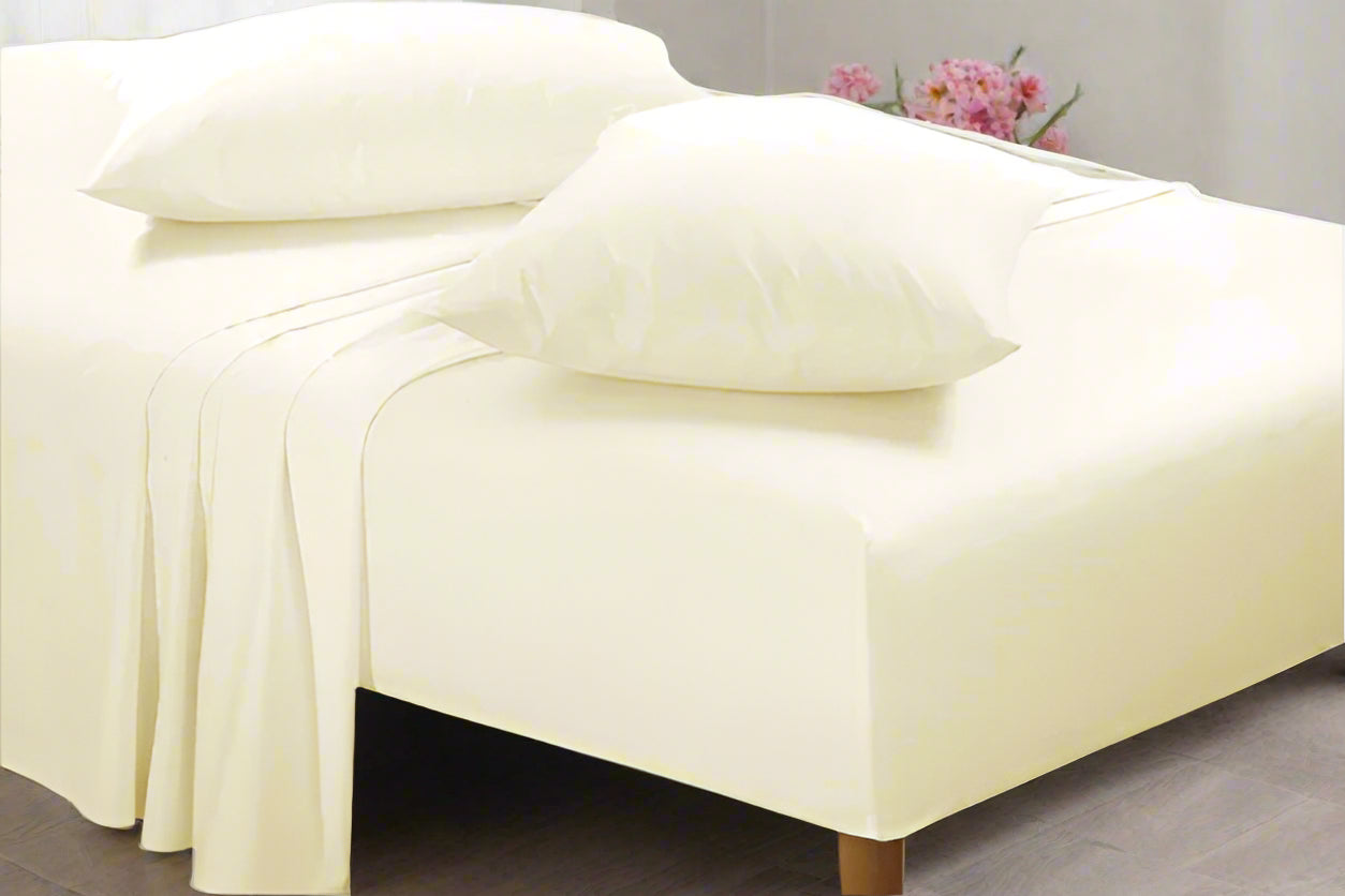 Easy Care Plain Percale Sheet Set 22 Colours