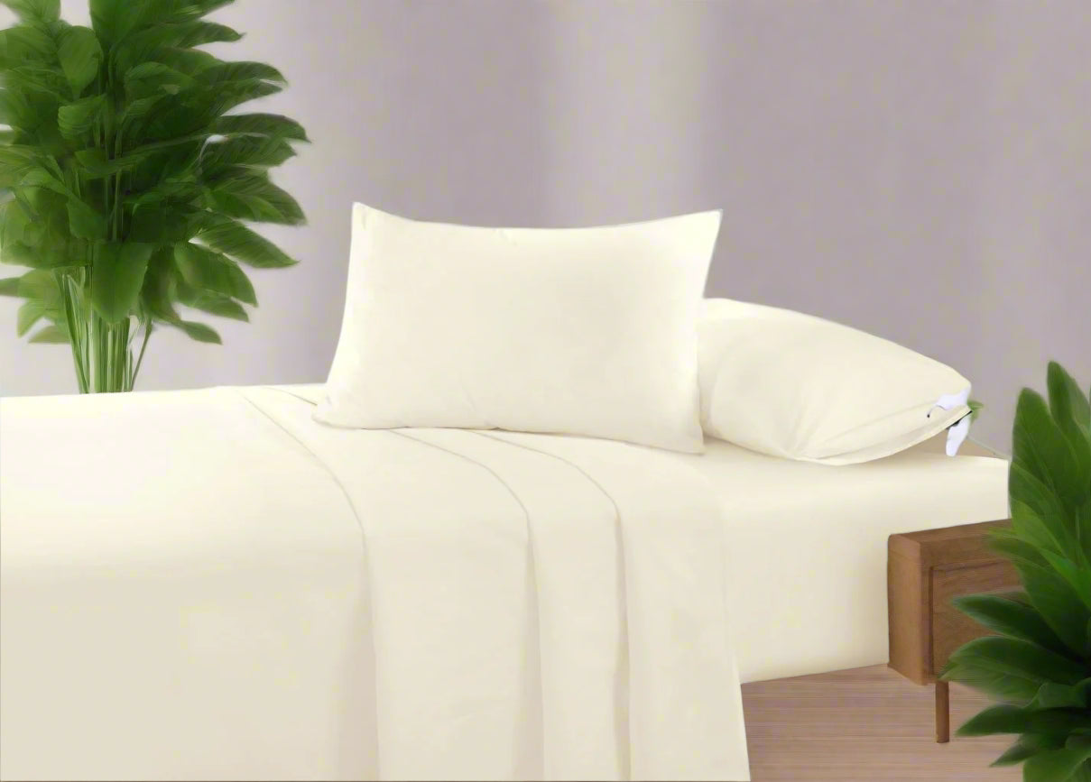 Ultra Soft Extra Deep Fitted Sheet 40cm (16") Depth 8 Colours