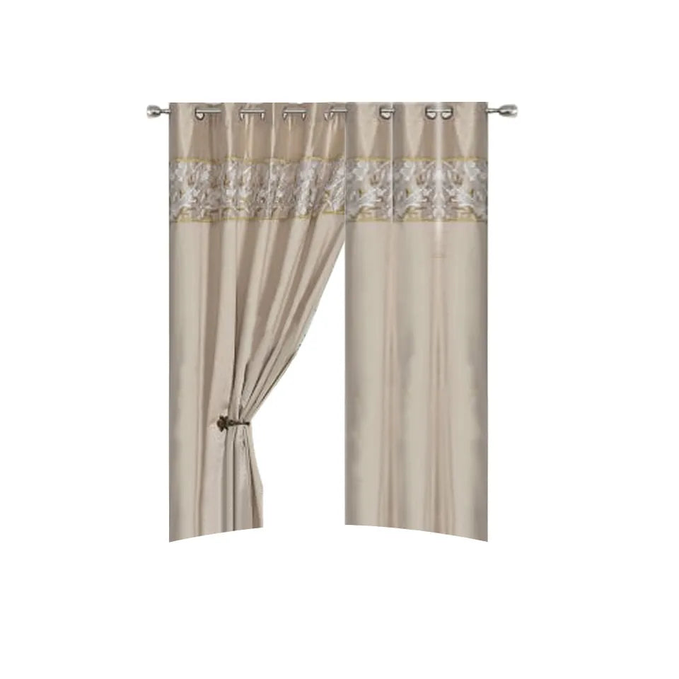 Embroidery Bedding Duvet Set / Cushion Covers / Bed Throw Sham Pillow / Curtains