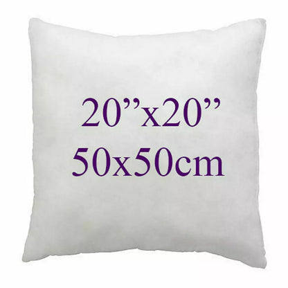 Hollowfibre Cushion Pads Inserts Filled Plump Cushion