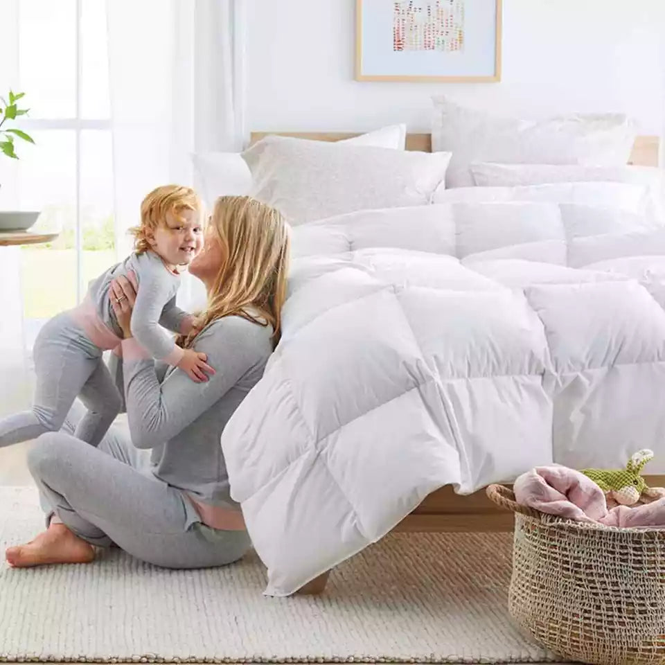 Luxury Duck Feather & Down Duvet Quilt With 100% Microfibre Cover All Tog Sizes